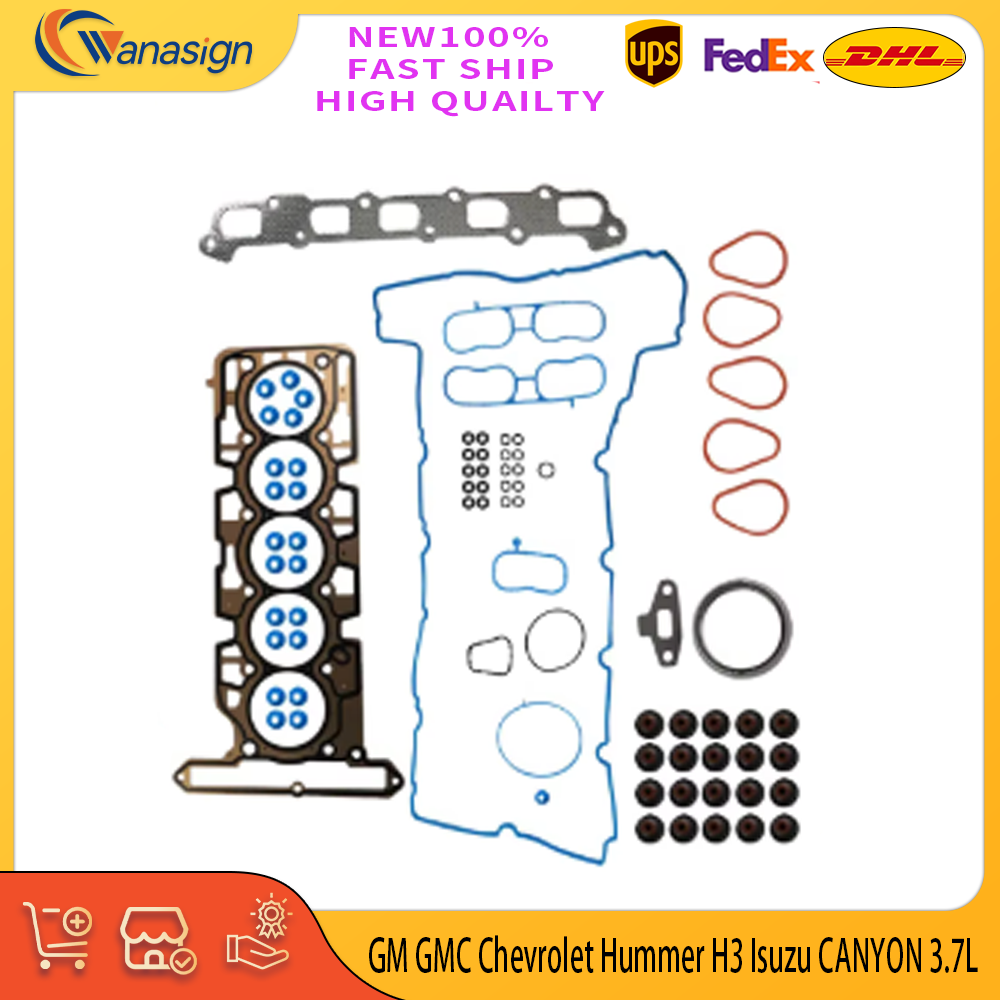 Engine Cylinder Head - GM GMC Chevrolet Hummer H3 Isuzu