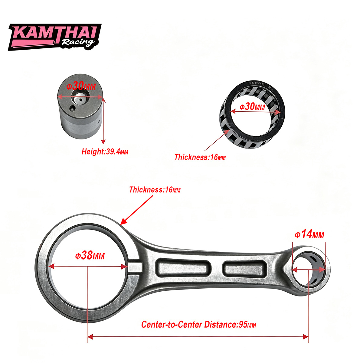 KAMTHAI, Honda RS150R Sonic 15 - Motorcycle Crankshaft incelemesi ve fiyatı